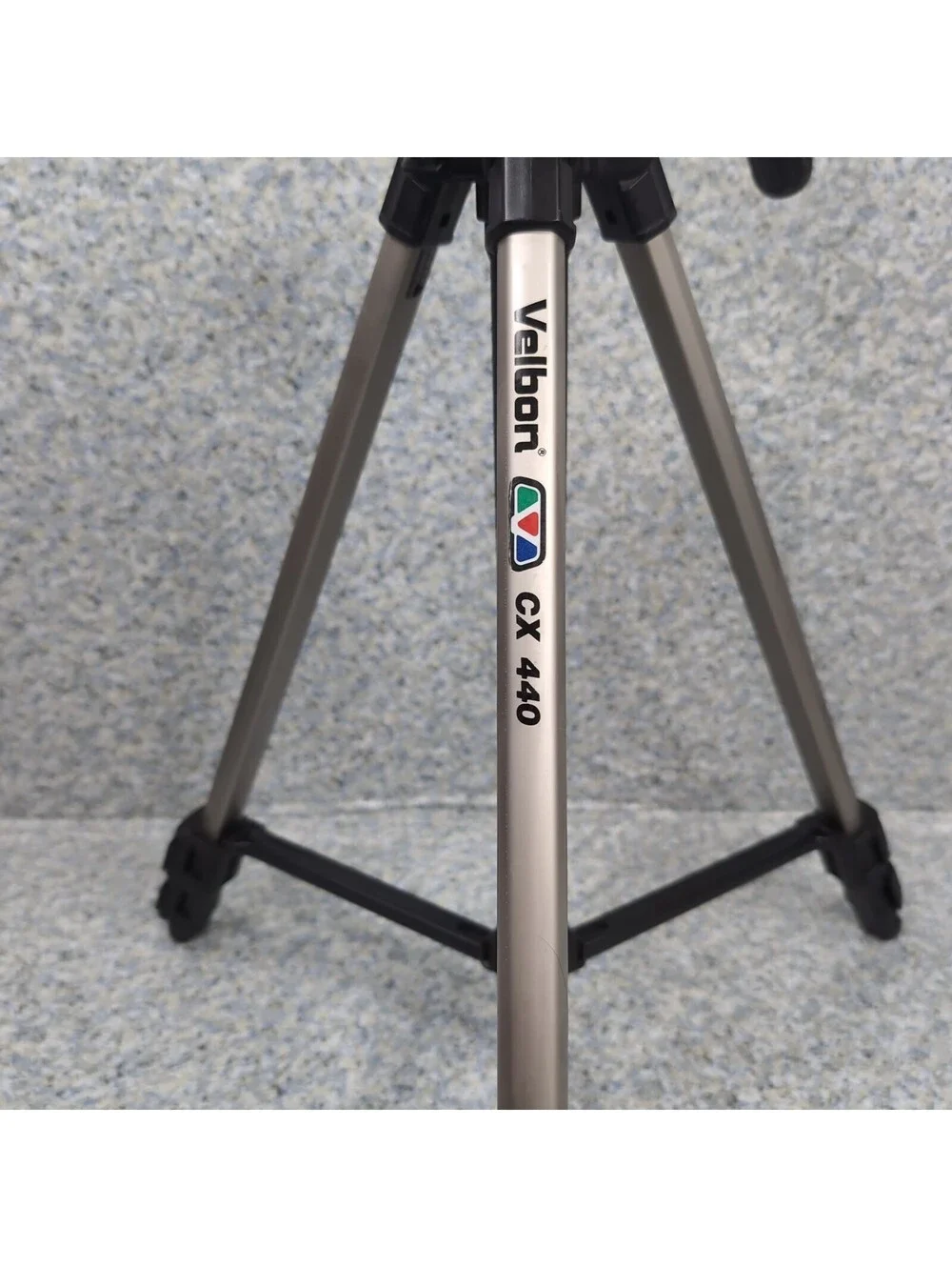 Velbon CX-440 Aluminum Camera Tripod w/ 3-Way Pan Head & Quick Release Plate